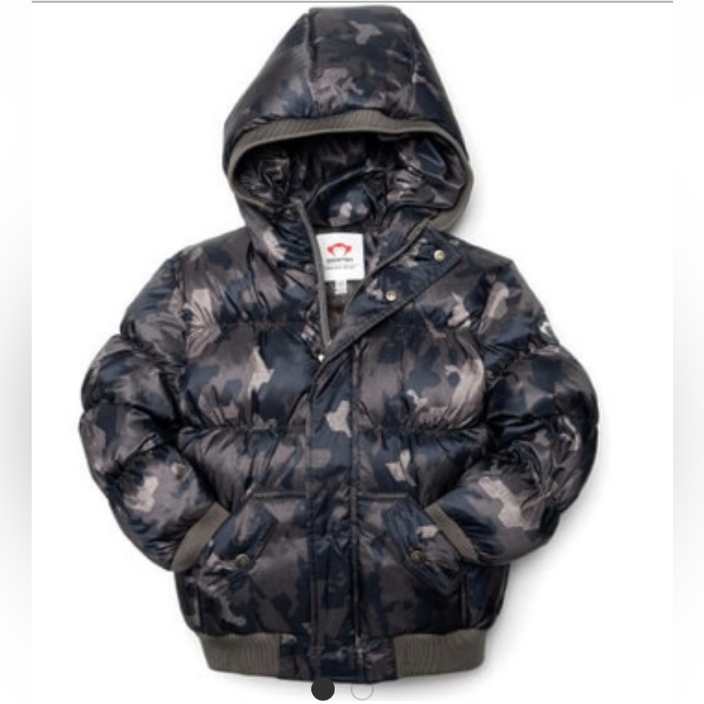 Appaman Puffy Coat Abstract Camo. Boys size 2T. Excellent condition